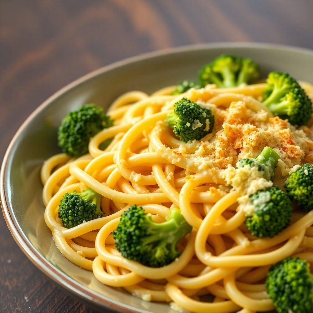 creamy mafaldine pasta limone