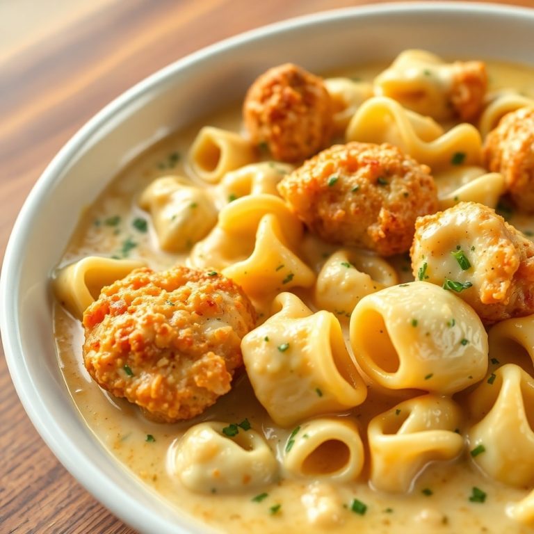 creamy mozzarella garlic butter chicken bowties