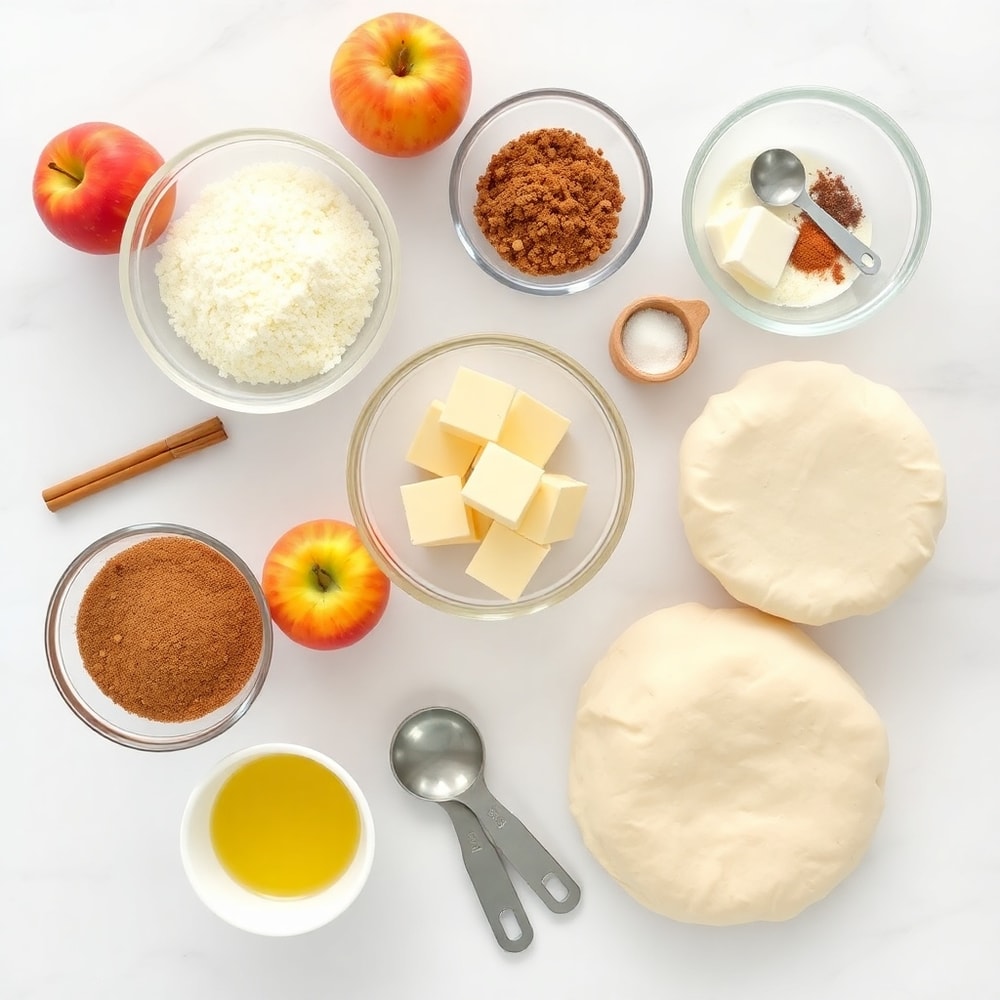 Raw ingredients for Amish Cinnamon Flop