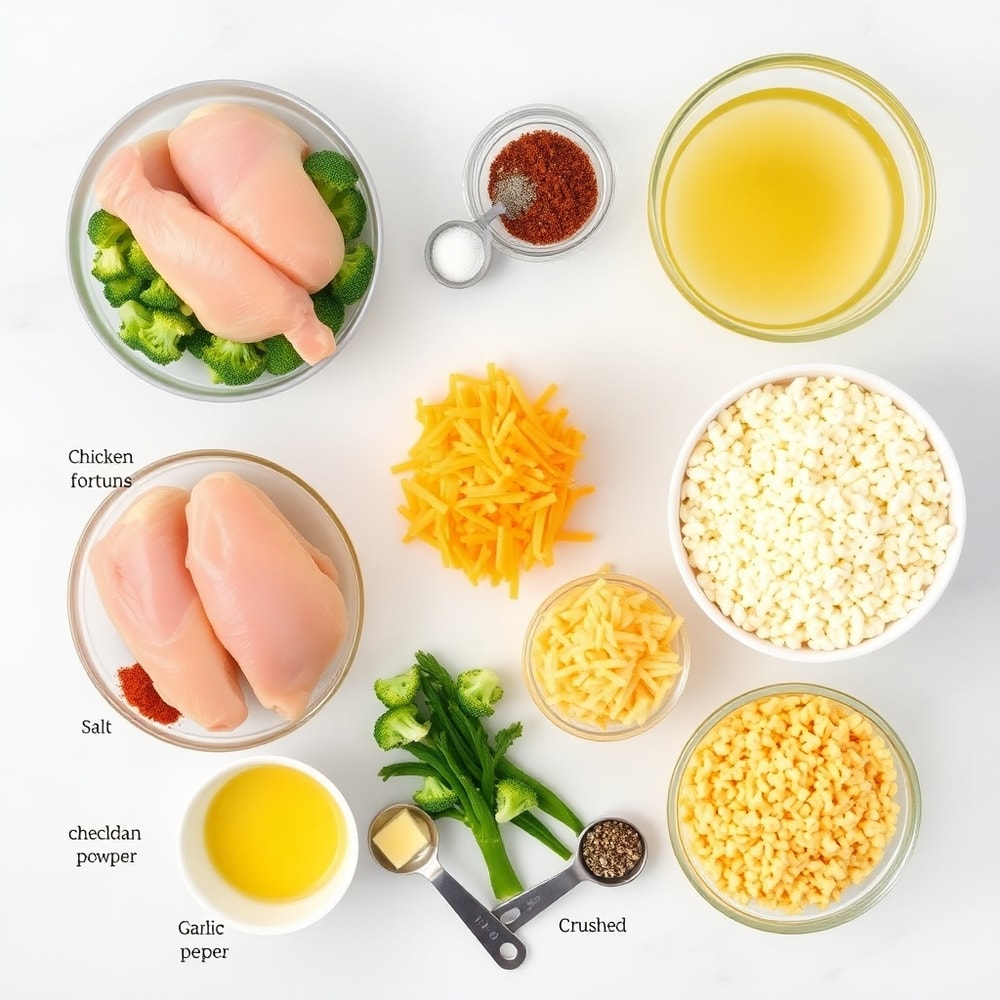 Chicken Broccoli Rice Casserole Ingredients