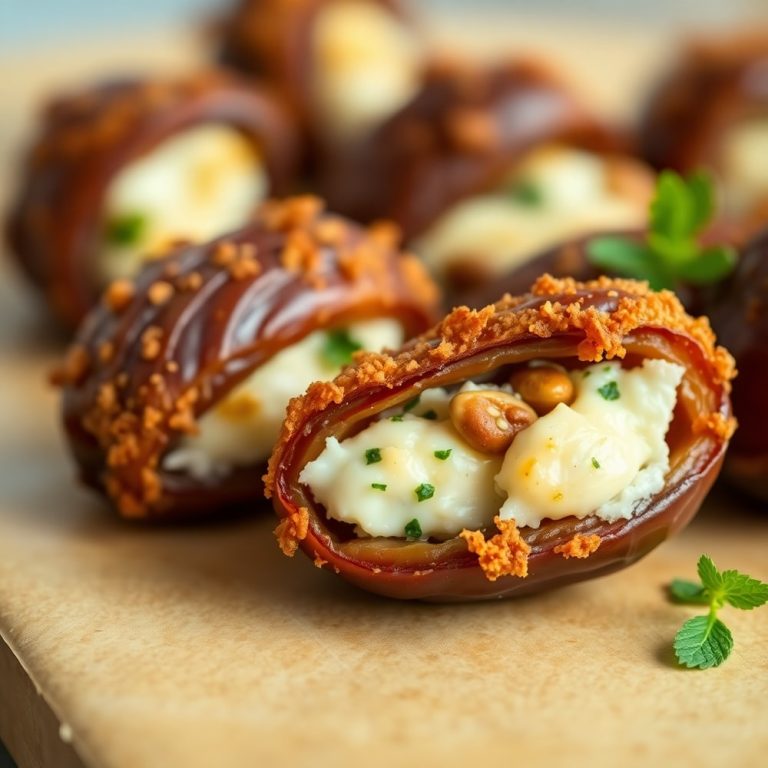 goat cheese stuffed dates