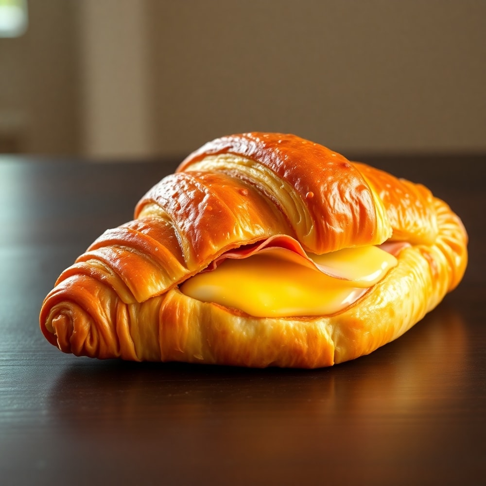 ham and cheese croissant