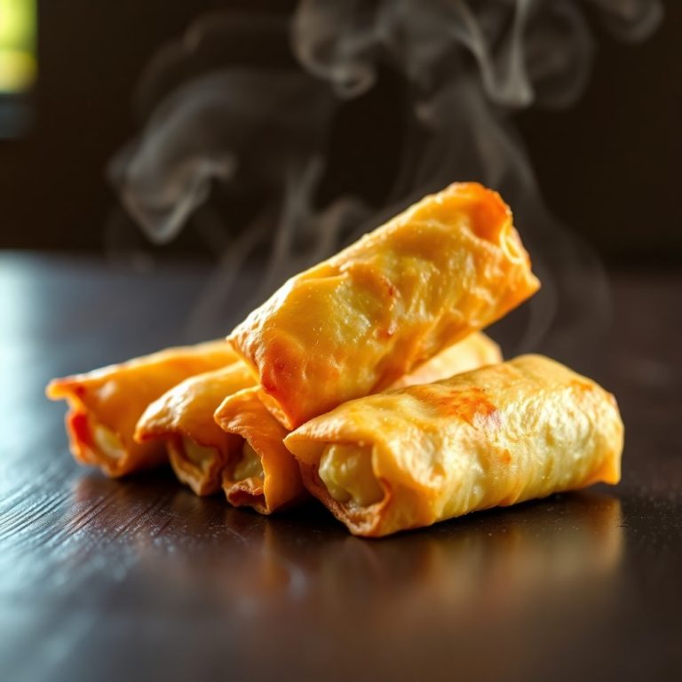 jalapeno popper egg rolls