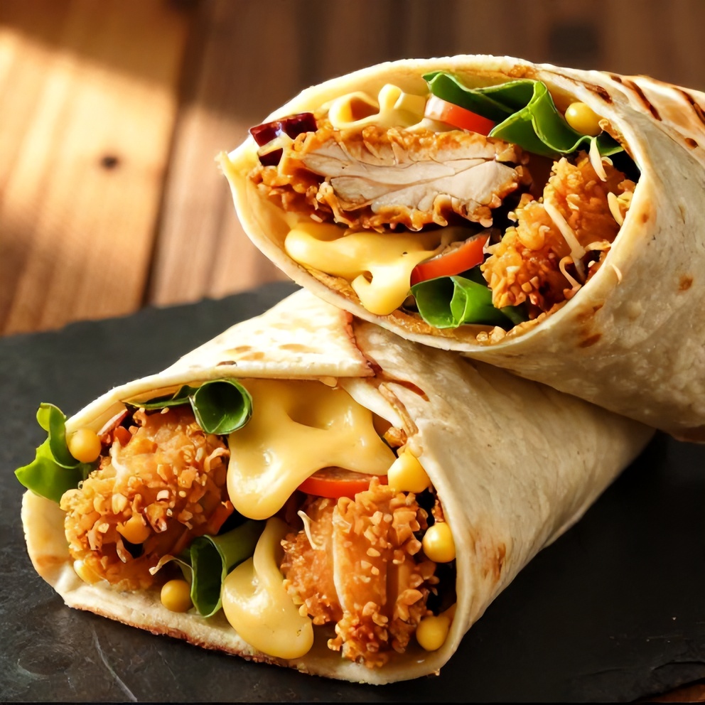 mini chicken wraps