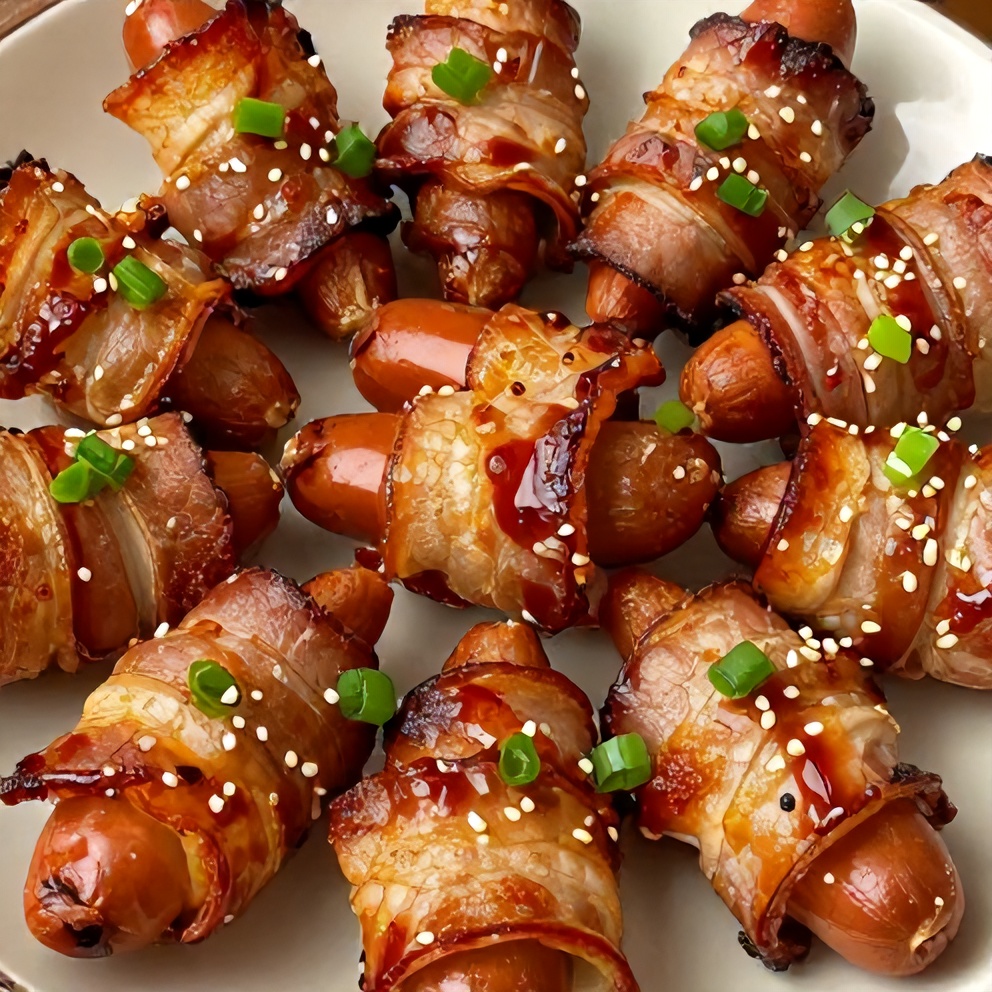 Crispy Mini Firecracker Hot Dogs
