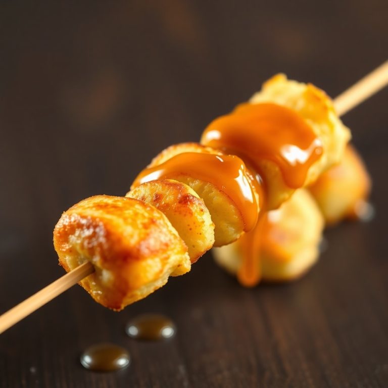 mini pancake kebabs