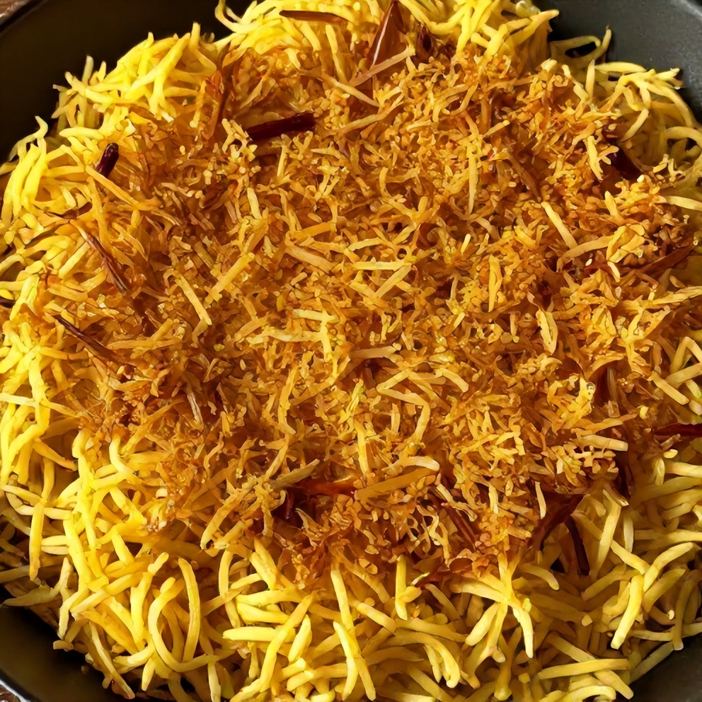 Persian tahdig rice