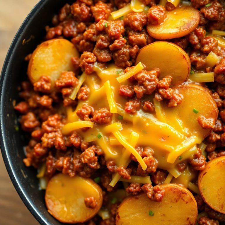 sloppy joe potato skillet