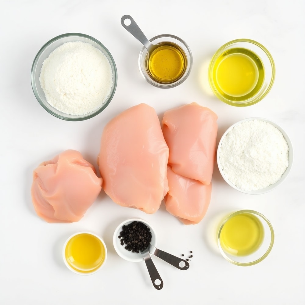 Smothered Chicken Ingredients