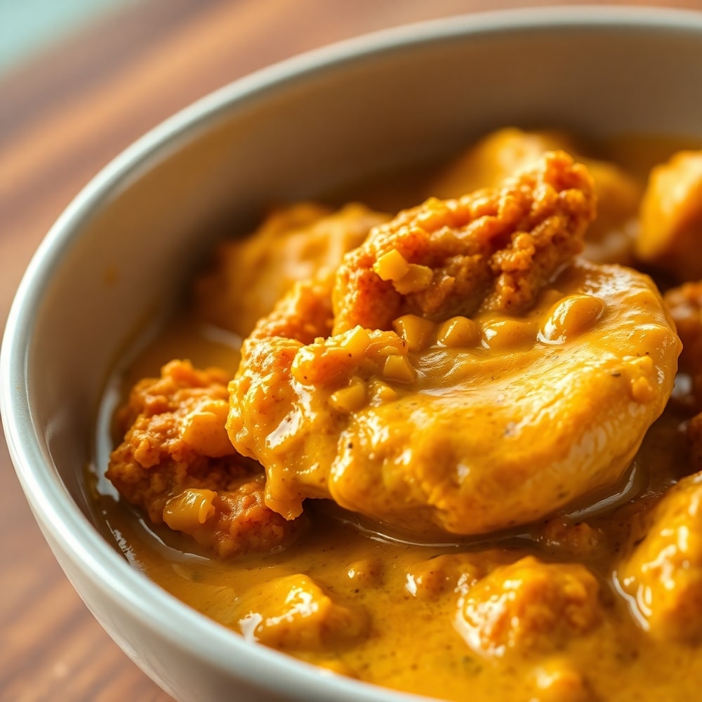 Crockpot Cajun Butter Chicken