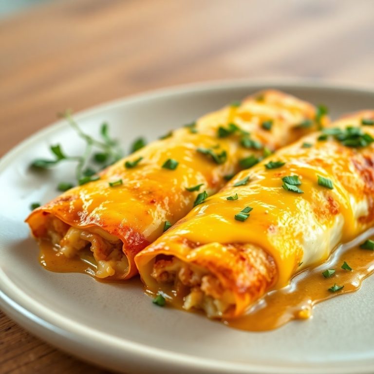 Easy Breakfast Enchiladas