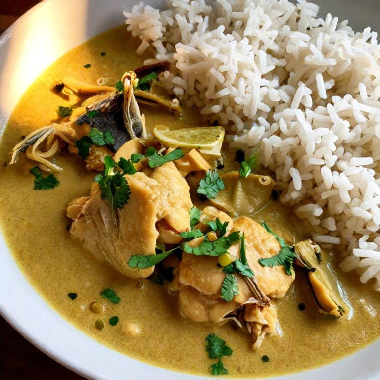 Easy Coconut Lime Fish Curry