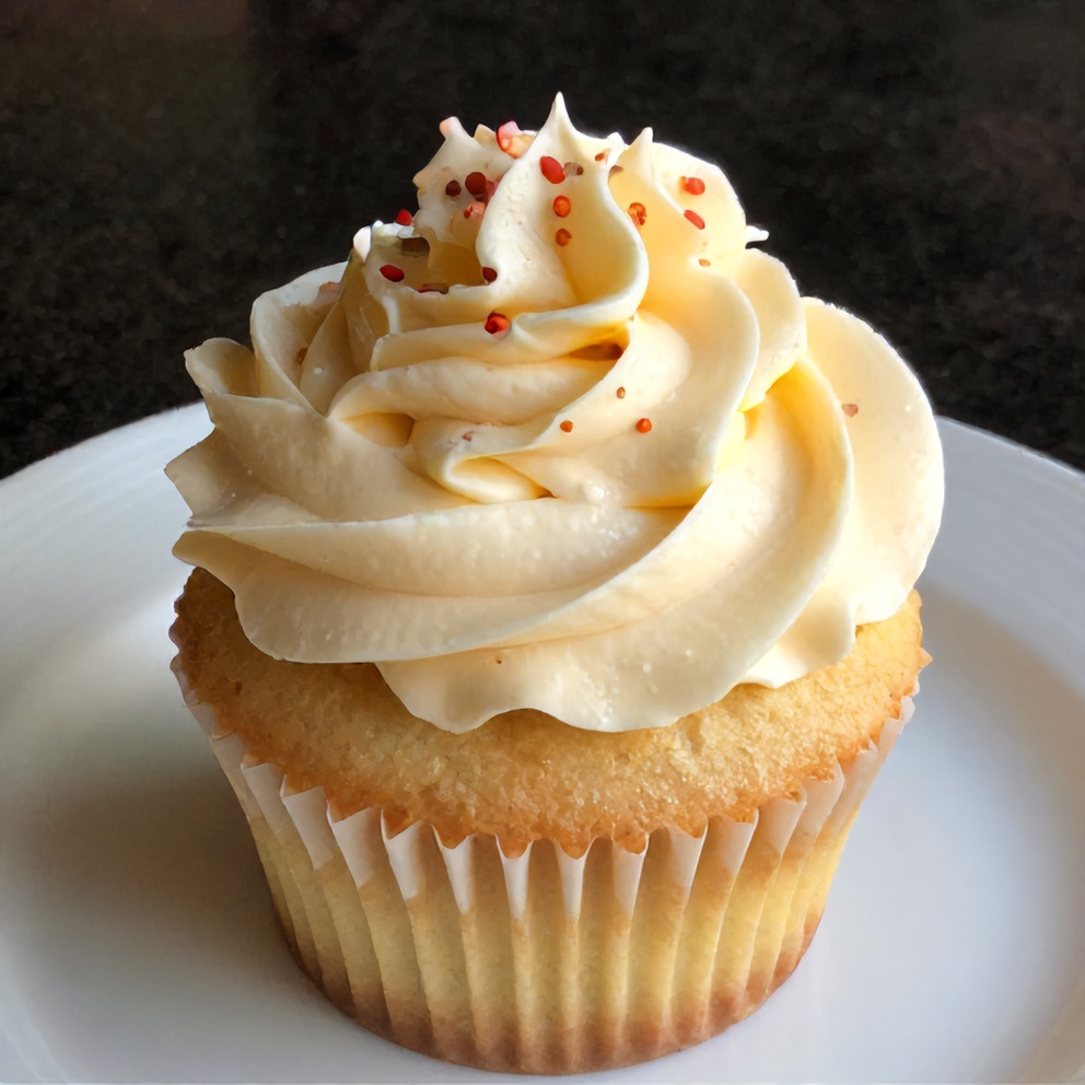 Perfectly Frosted Funfetti Cupcakes