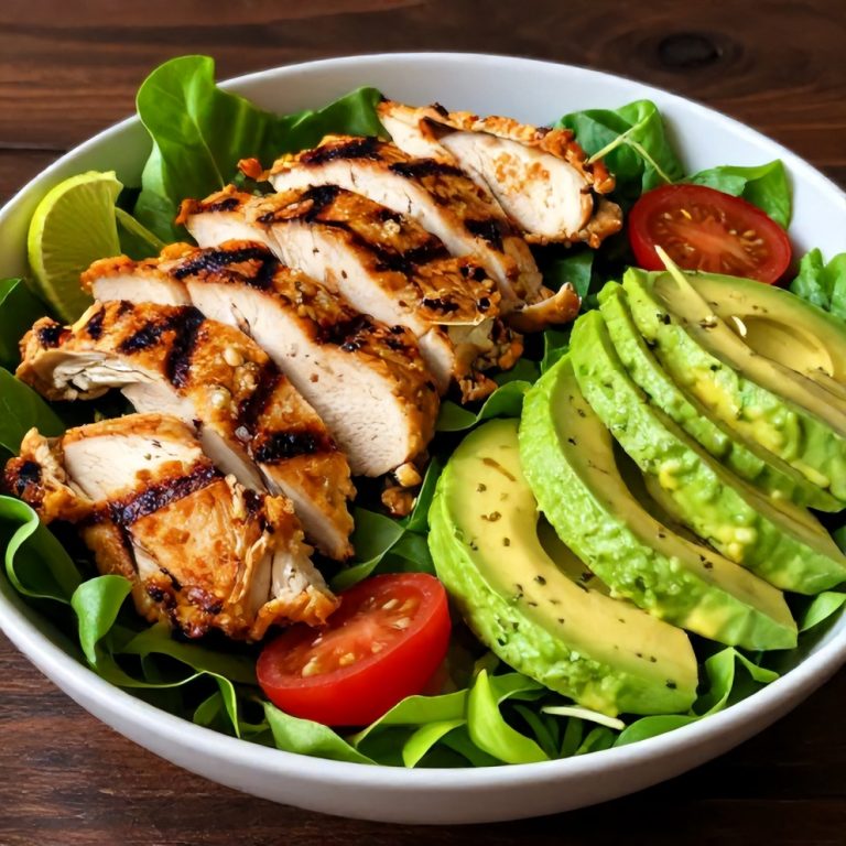 Easy High Protein Grilled Chicken Cobb Salad