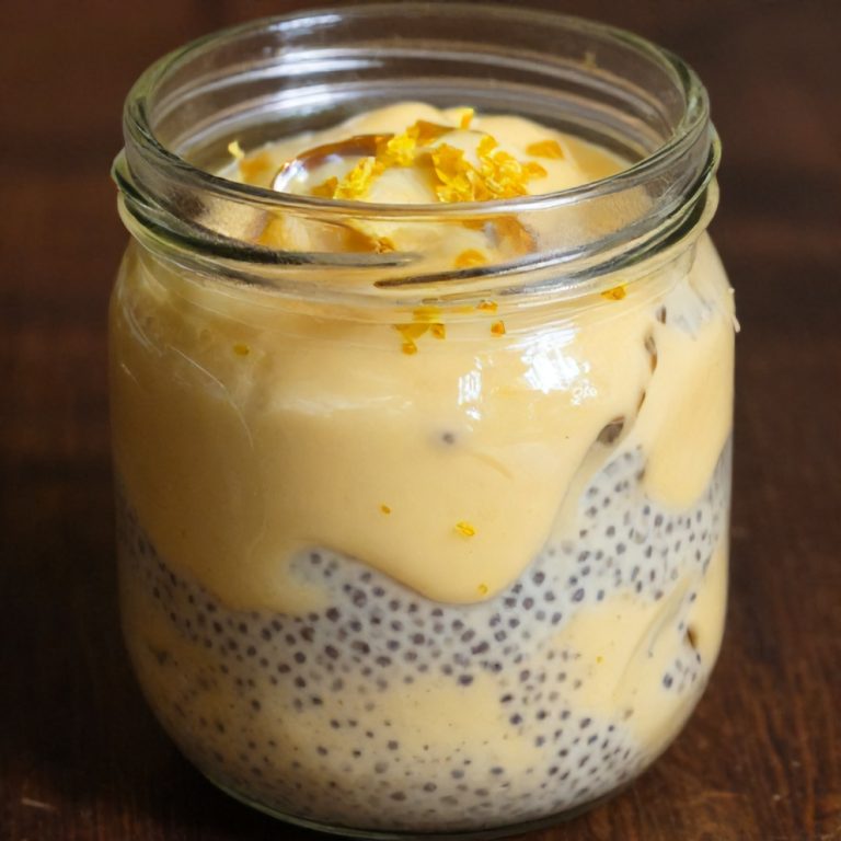 Easy Lemon Curd Chia Pudding