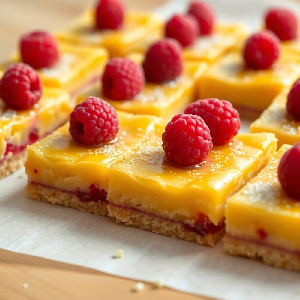 Lemon Raspberry Bars