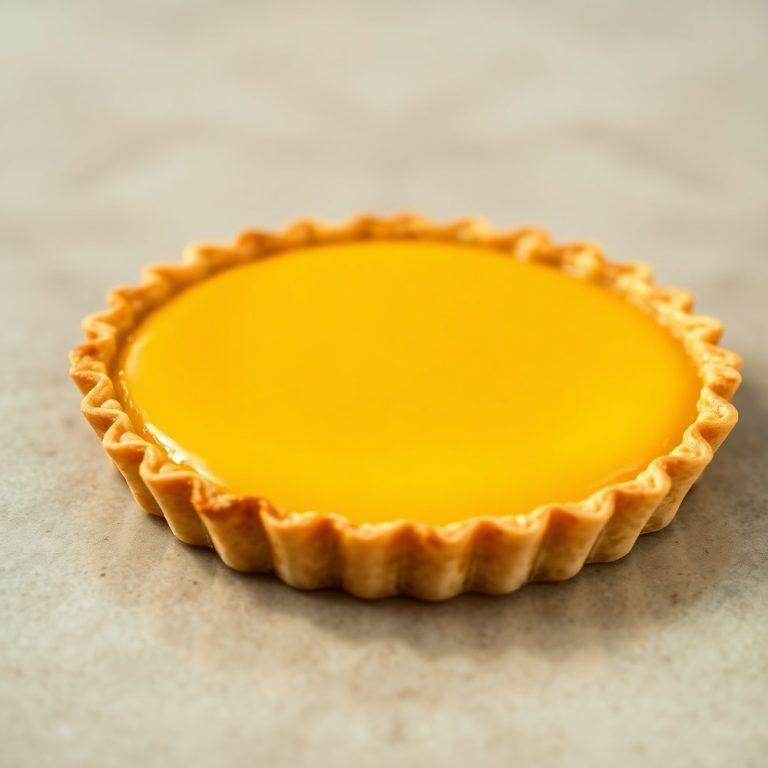mango curd tart