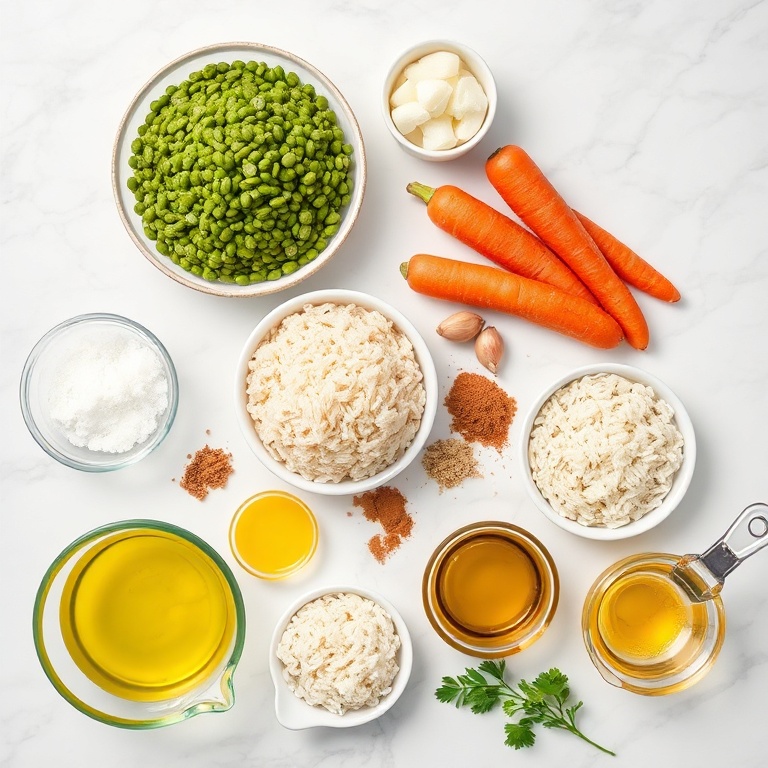 Mujadara Ingredients