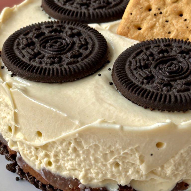 Easy No Bake Cookies and Cream Cheesecake Dip