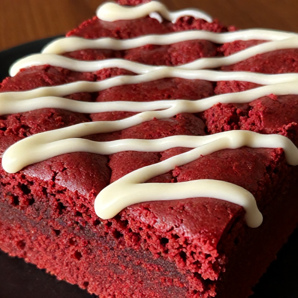 Easy Red Velvet Brownies
