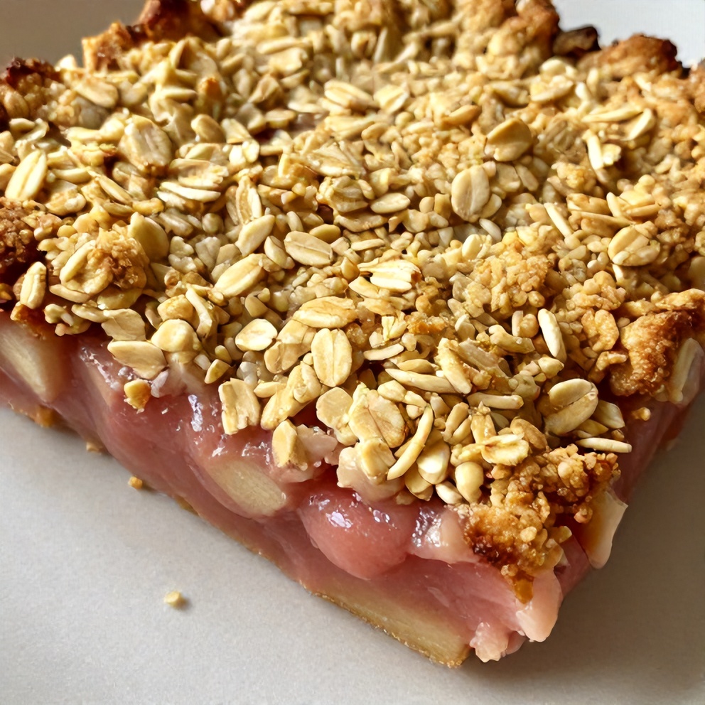 Easy Rhubarb Crisp