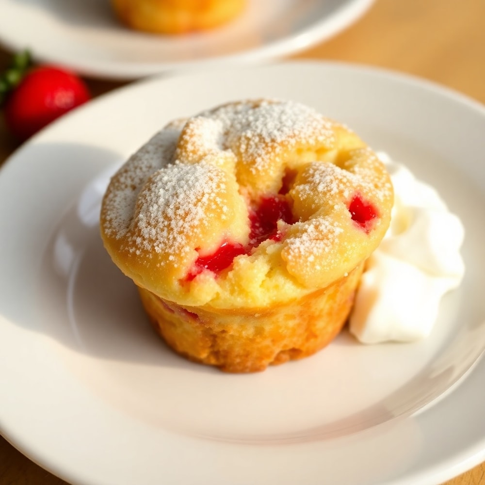 Strawberry Shortcake Muffins