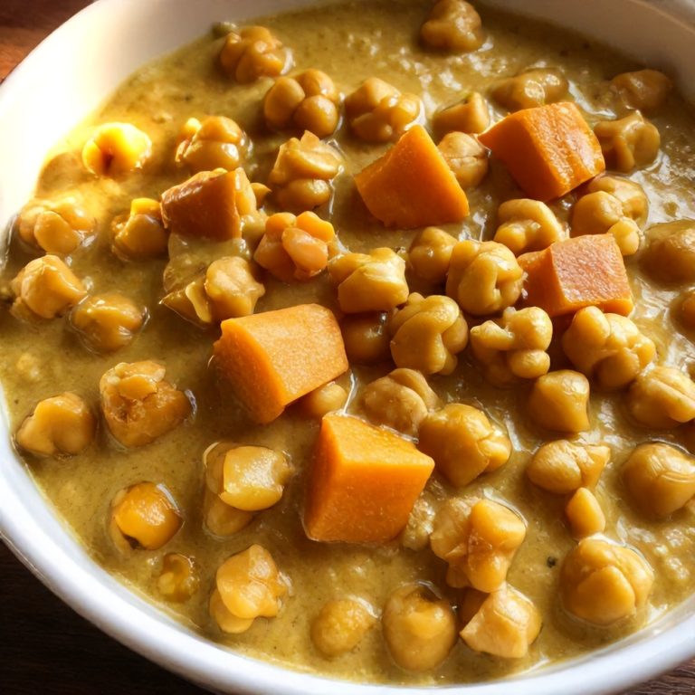 Easy Sweet Potato Chickpea Curry
