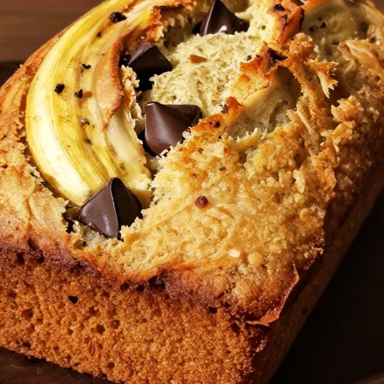 Extra Moist Chocolate Chip Banana Bread
