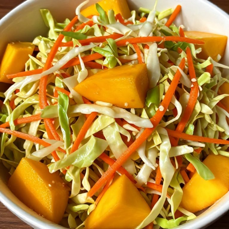 fresh mango slaw