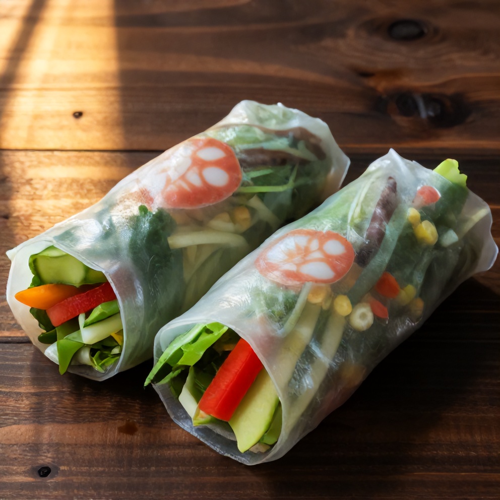fresh vietnamese summer rolls