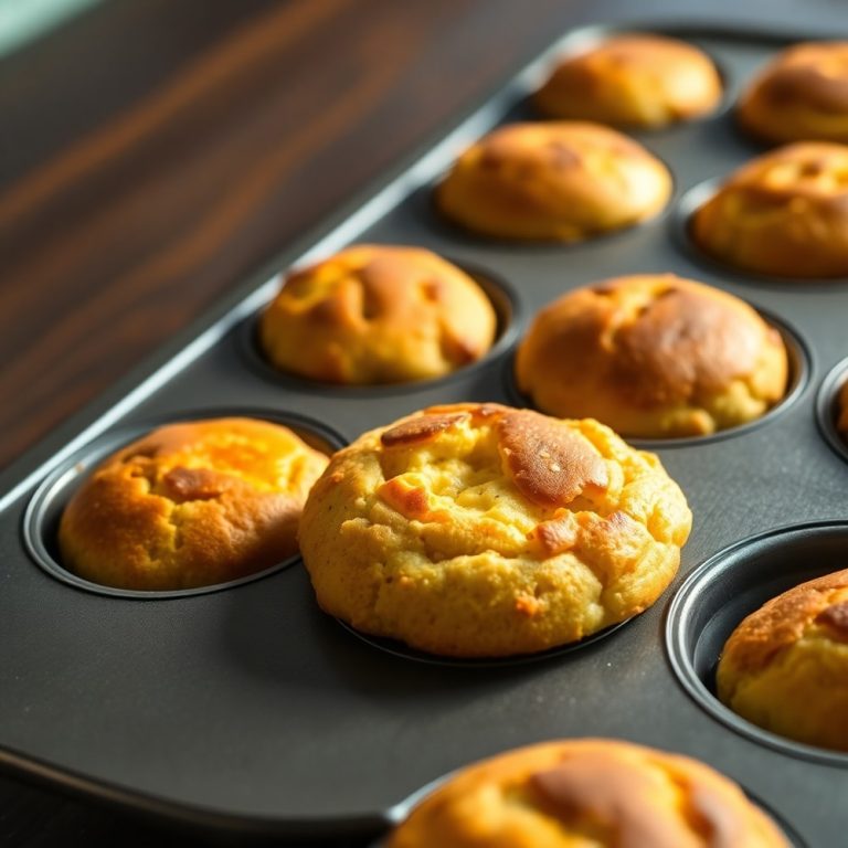 high protein pancake muffins