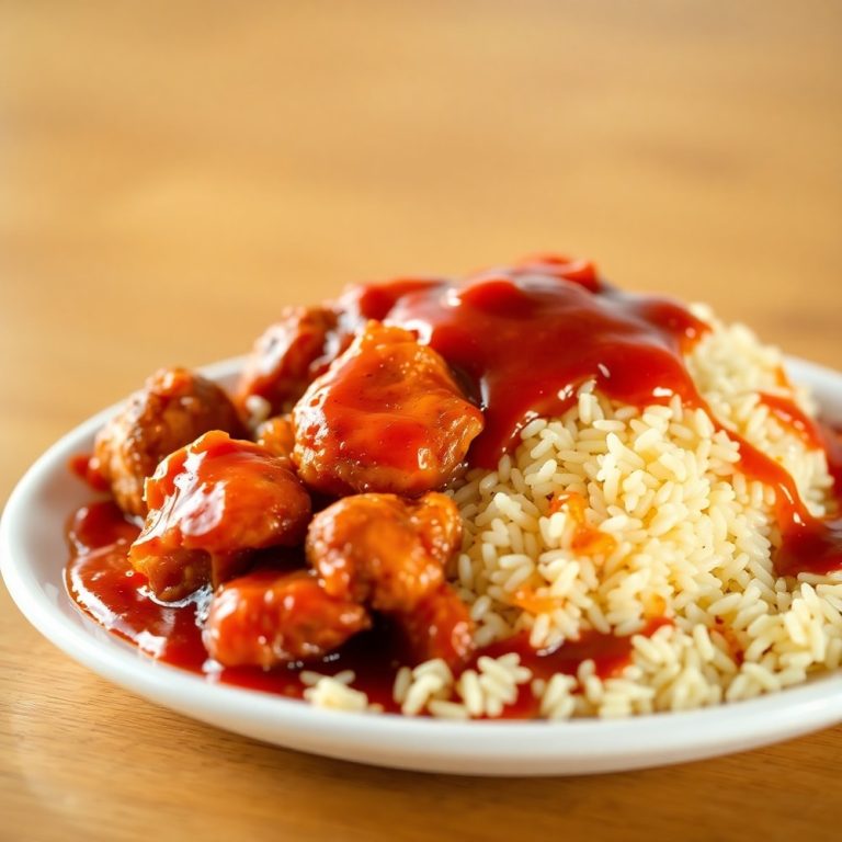 Honey BBQ Chicken and Rice