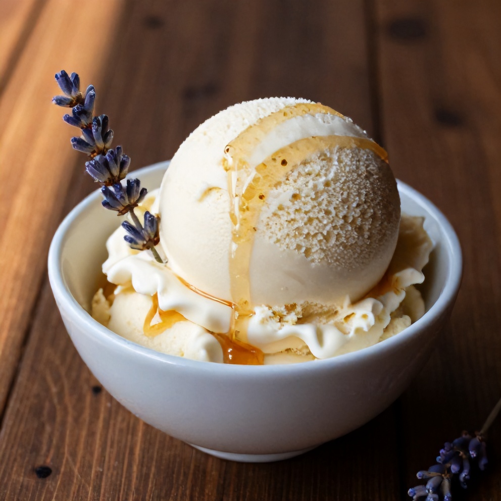 honey lavender ice cream