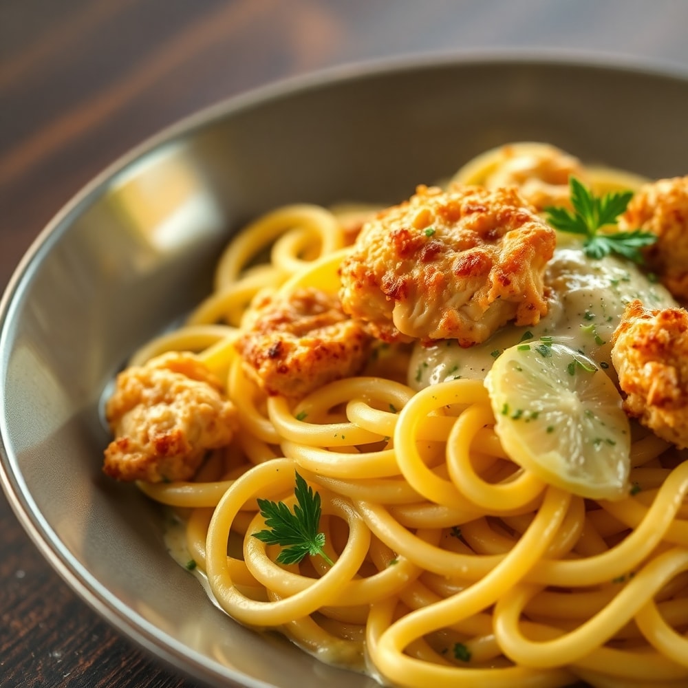 lemon chicken pasta