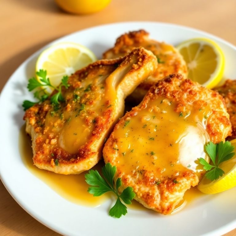 Lemon Garlic Pork Chops