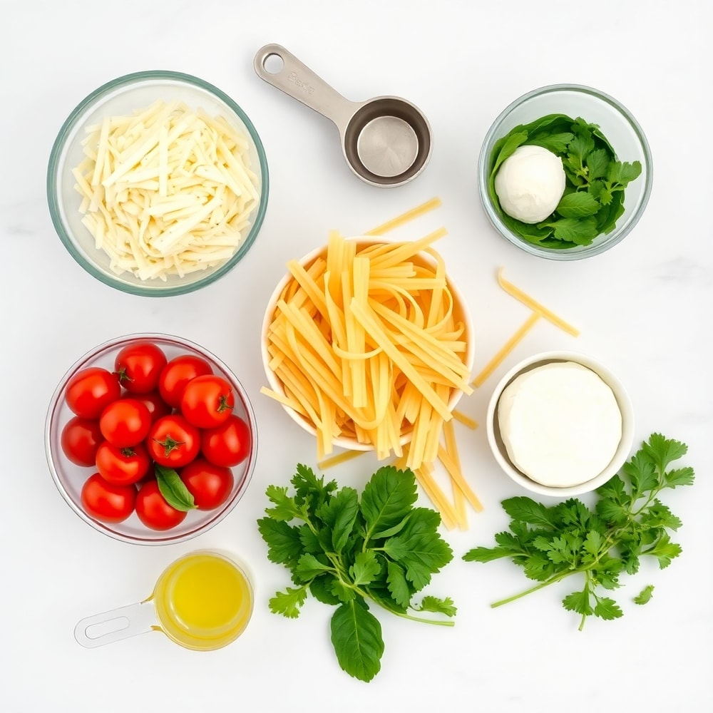 Lemon Herb Pasta Salad Ingredients
