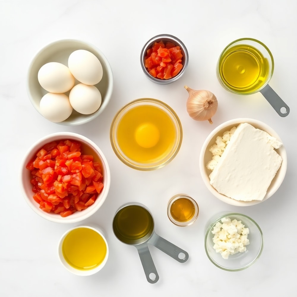 Mediterranean Baked Eggs Ingredients