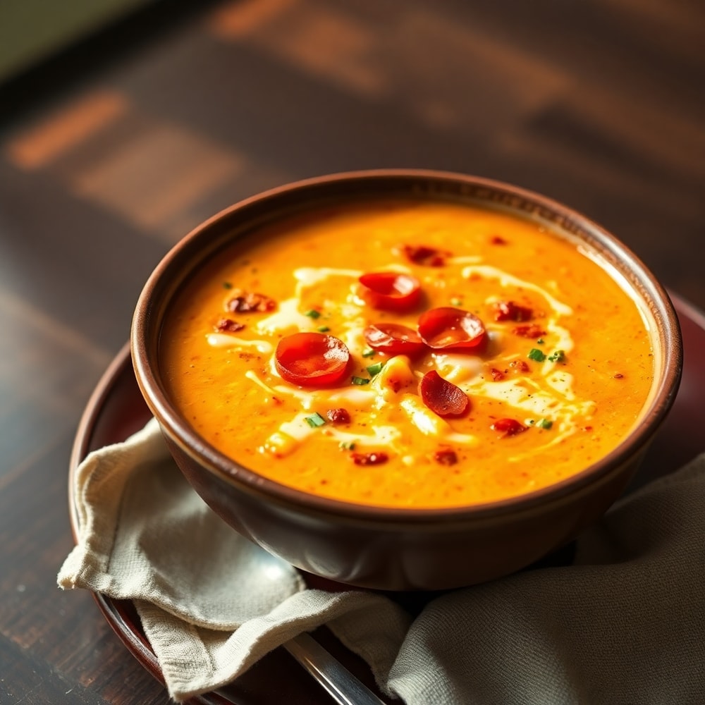 Paleo Pizza Soup