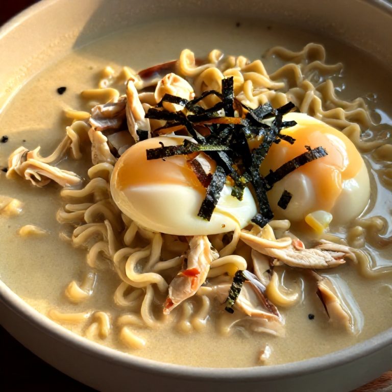 Slow Cooker Chicken Ramen