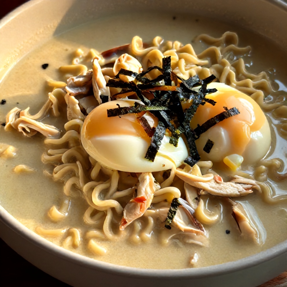 Slow Cooker Chicken Ramen