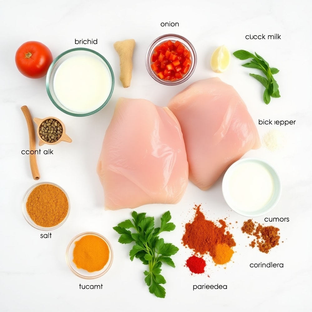 Chicken Tikka Masala Ingredients