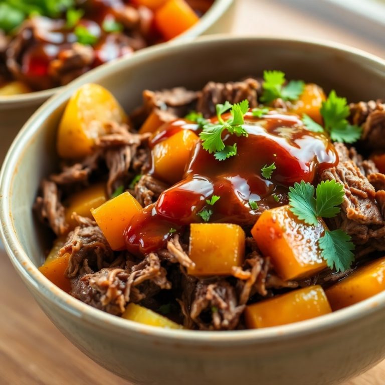 Slow Cooker Pot Roast Bowls