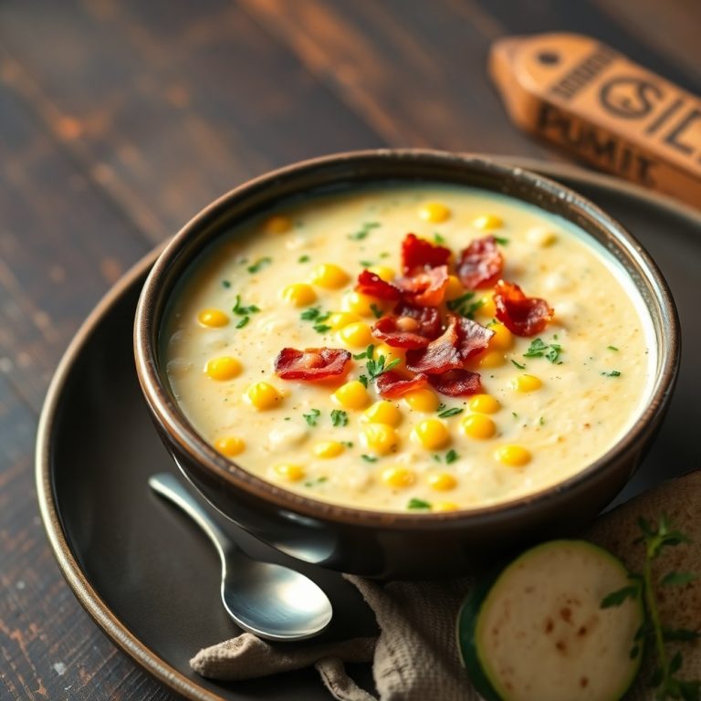 summer corn zucchini chowder