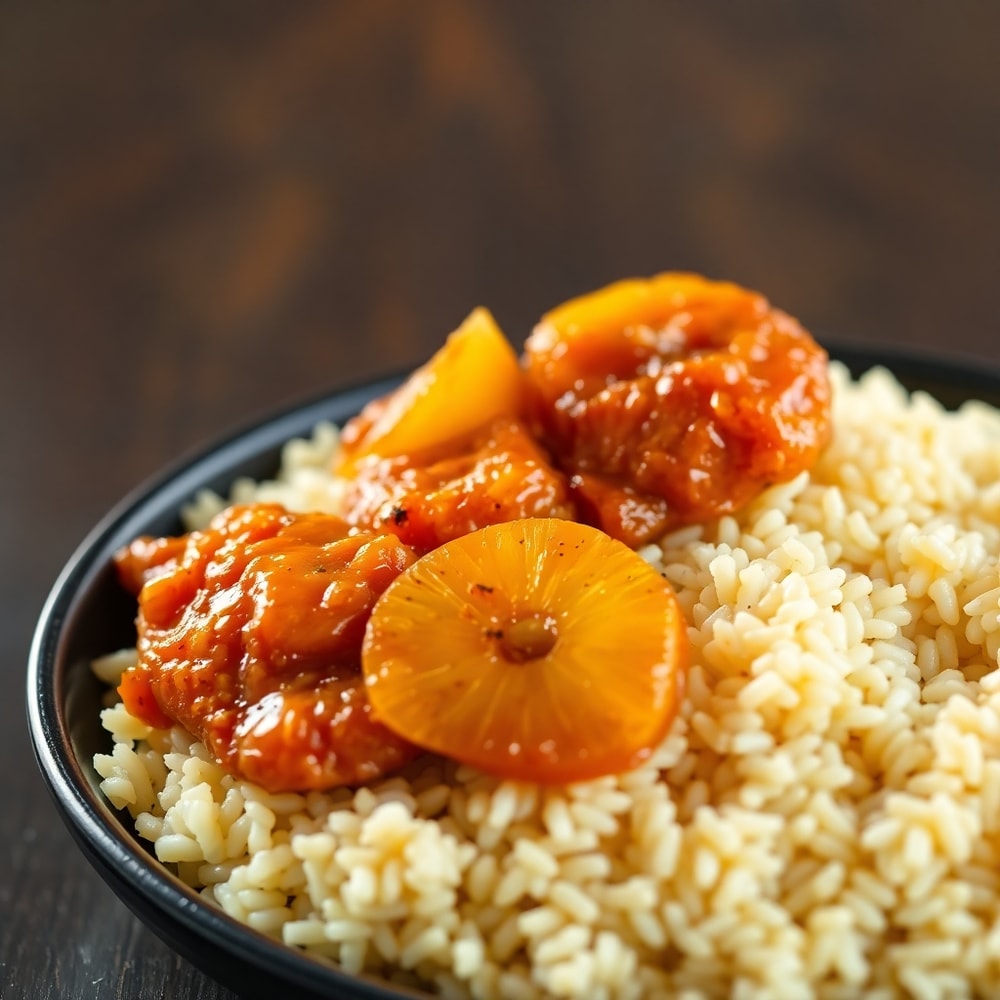 Sweet and Savory Pineapple Chicken and Rice