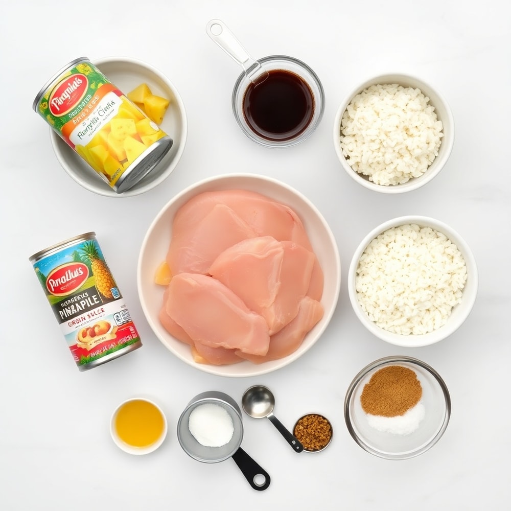 Pineapple Chicken Ingredients