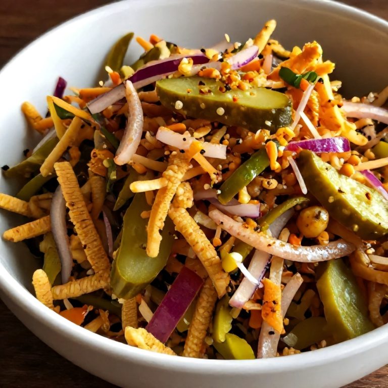 Sweet and Spicy Pickle Slaw