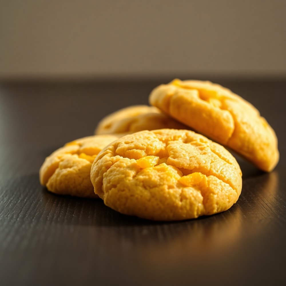 tropical mango cookies