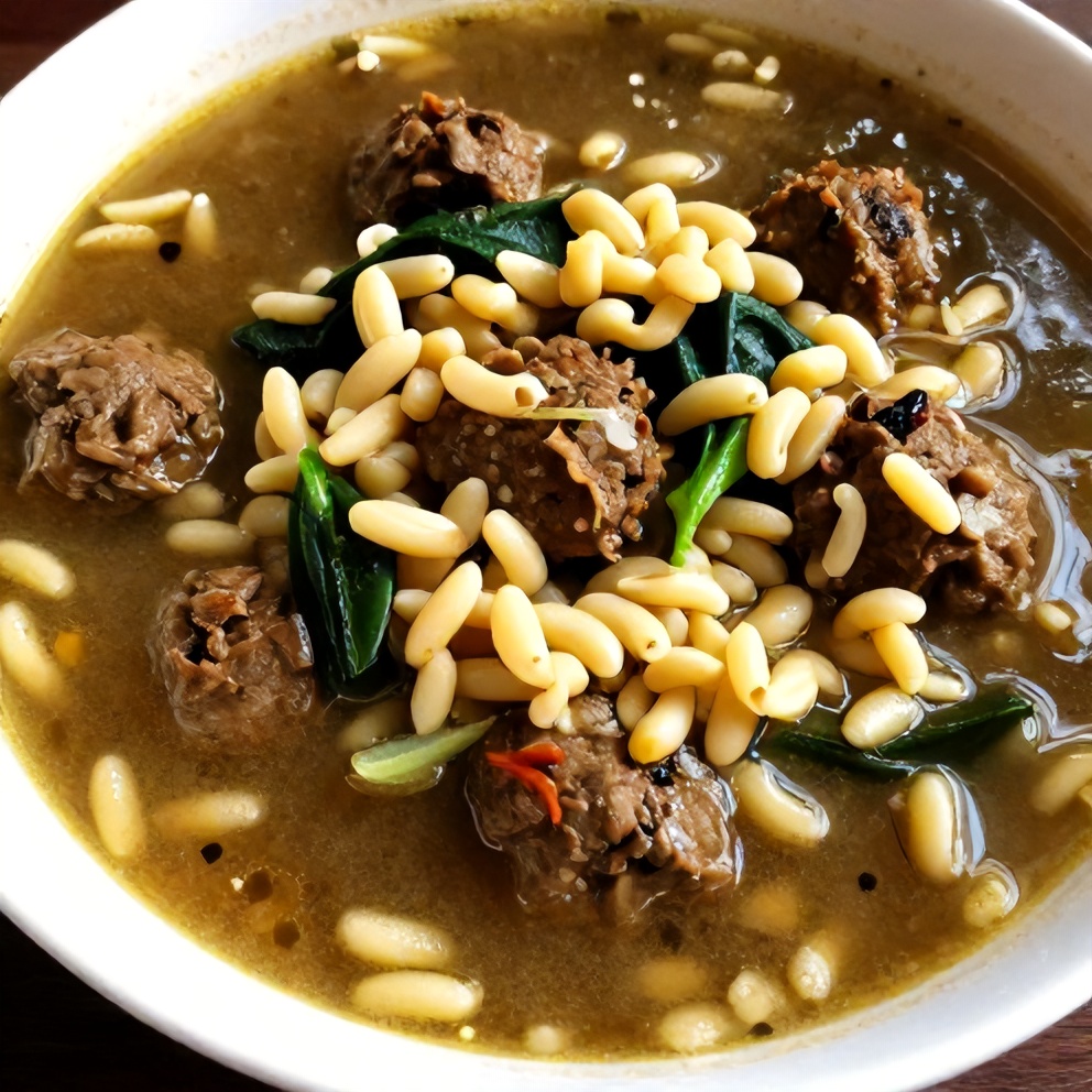 Turkey Meatball Soup